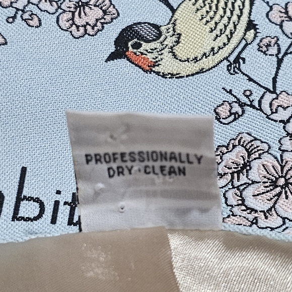 Tabitha Anthropologie Crop Jacket Size 8 Green Ruffle Collar Button 3/4 Sleeves - Picture 10 of 10